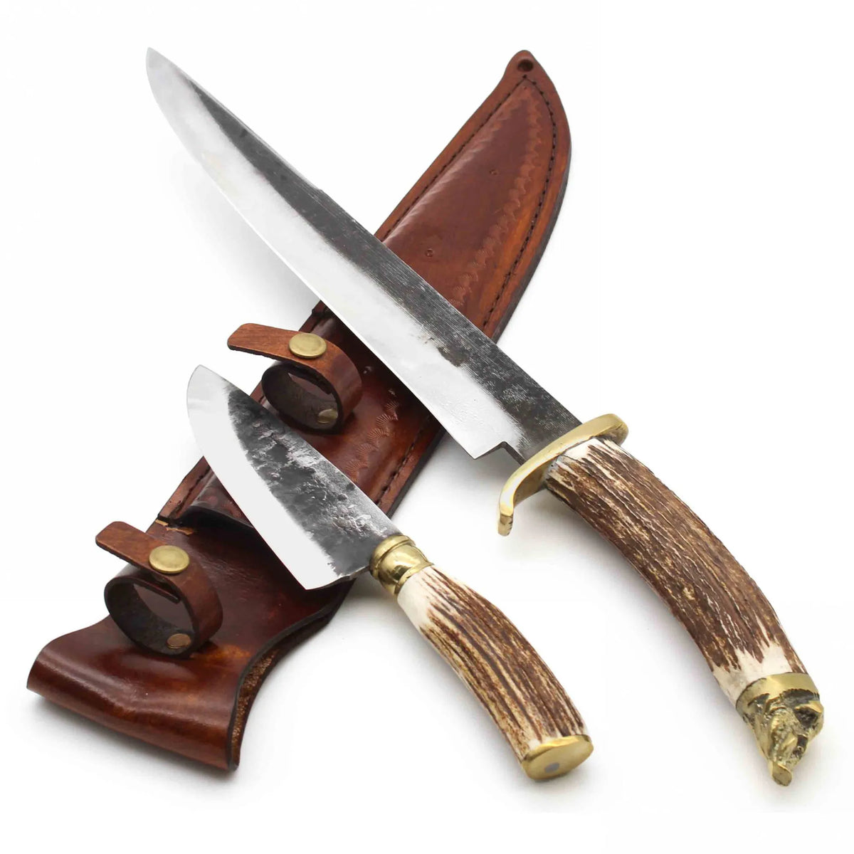 Conjunto Javalizeira e Coreadeira El Fierro Carbono Chifre de Cervo