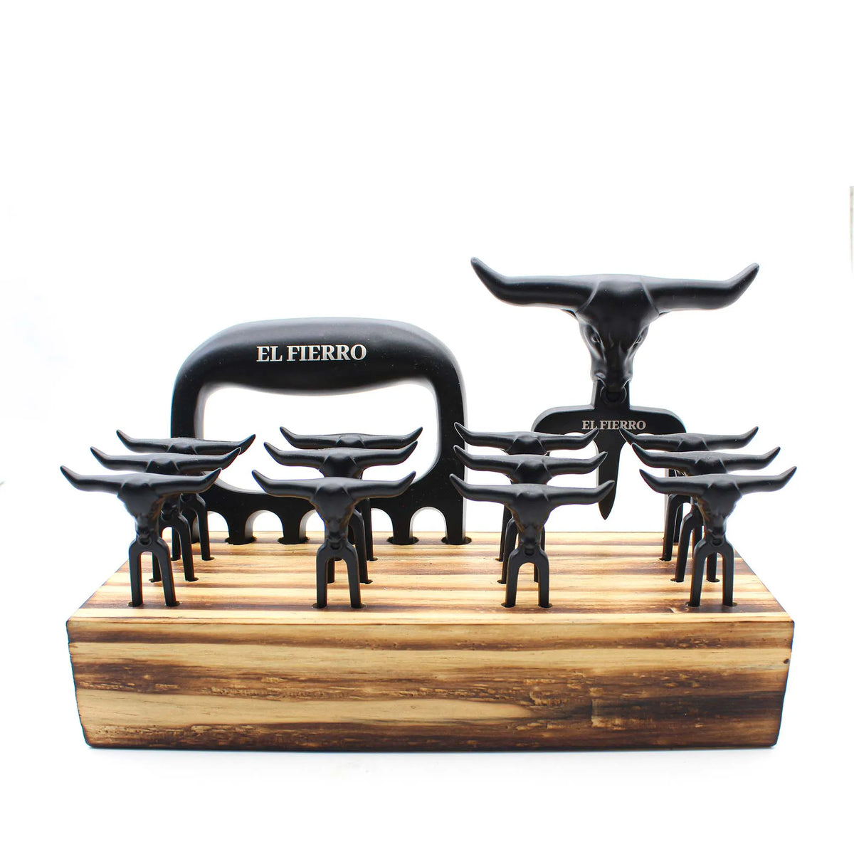 Kit Garfo Tridente, Garra de Urso e 12 Garfinhos Para Petisco
